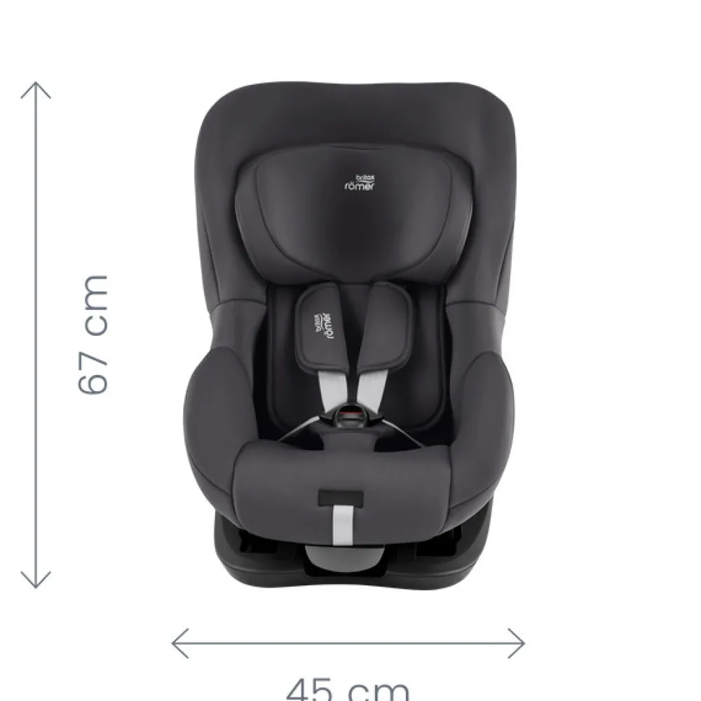 Britax Römer King pro - space black- Autostole 76-150 Cm (15 Mdr.-12 År)