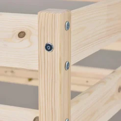 Hoppekids Køjeseng inkl. bund, Eco comfort 90x200 cm. - Natur-Børn Juniorsenge