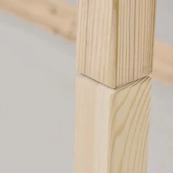 Hoppekids Køjeseng inkl. bund, Eco comfort 70x160 cm. - Natur-Børn Juniorsenge