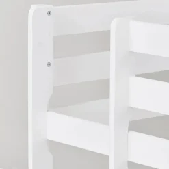 Hoppekids Køjeseng inkl. bund, Eco comfort 90x200 cm. - Hvid-Børn Juniorsenge