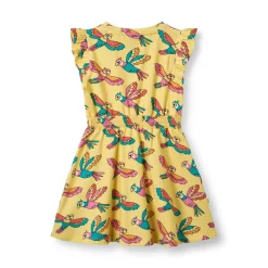 Småfolk Kjole u. ærmer - Custard- Kjoler