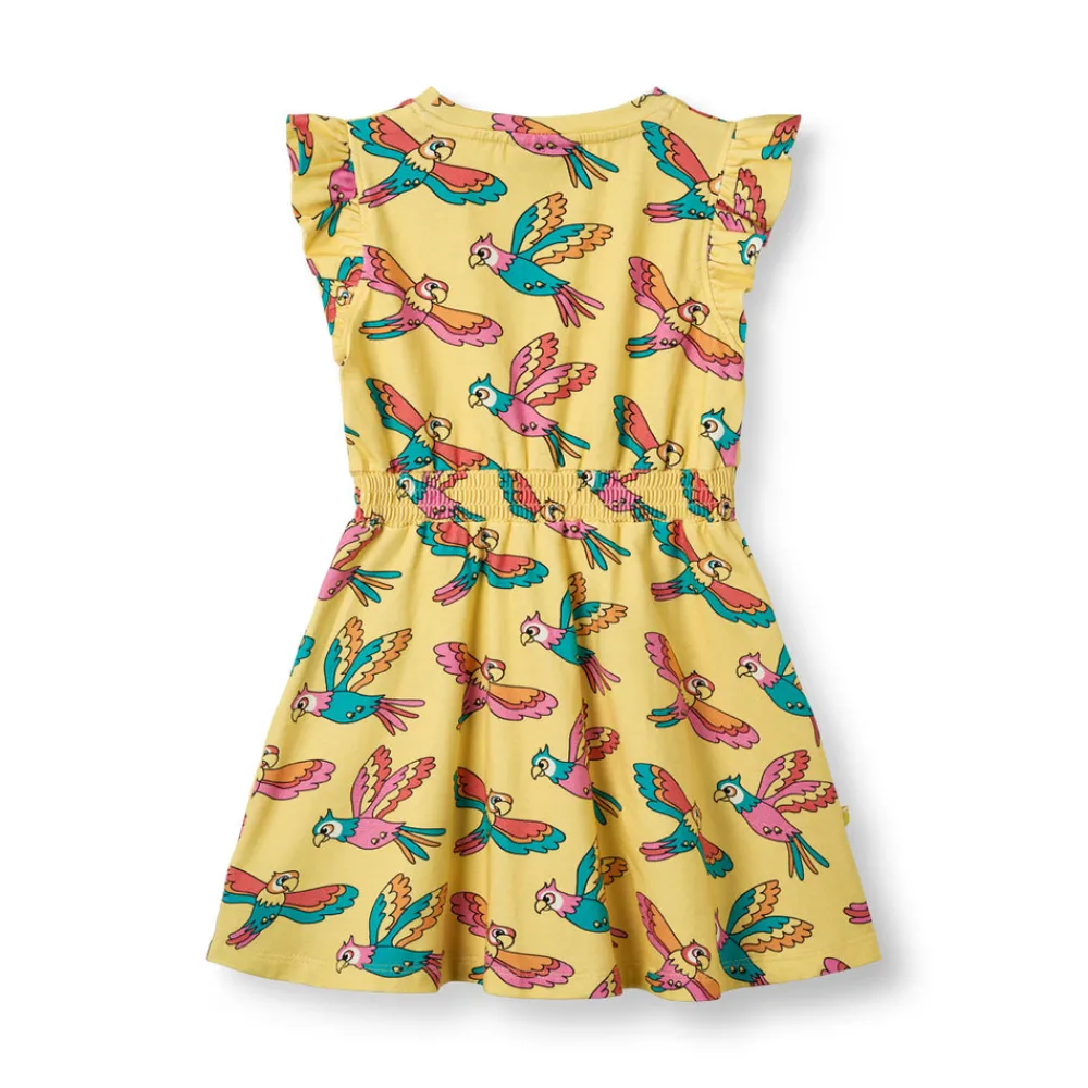 Småfolk Kjole u. ærmer - Custard- Kjoler