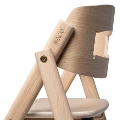 KAOS Klapp højstol foldbar - eg natur-Børn Højstole Uden Tilbehør