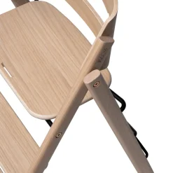KAOS Klapp højstol foldbar - eg natur-Børn Højstole Uden Tilbehør