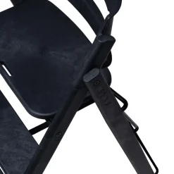 KAOS Klapp højstol foldbar - Genbrugsplast, sort-Børn Højstole Uden Tilbehør