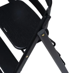 KAOS Klapp højstol foldbar eg inkl. bøjle - sand-Børn Højstole Med Tilbehør