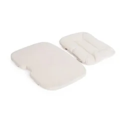 KAOS Klapp højstol foldbar genbrugsplast inkl. pude - sand-Børn Højstole Med Tilbehør