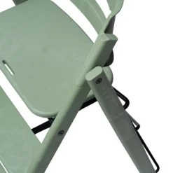 KAOS Klapp højstol foldbar genbrugsplast inkl. pude - grøn-Børn Højstole Med Tilbehør