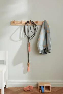 KIDSCONCEP Knagerække i træ - FSC®-Børn Knager