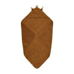 Pippi Øko. Håndklæde m. Hætte - 255-Børn Badeslag & Ponchoer