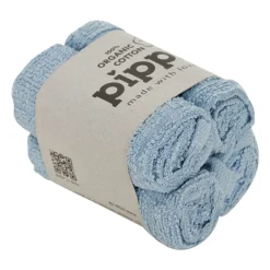 Pippi Økologiske Vaskeklude (4-Pak) - 734- Stofbleer & Klude|Tilbehør Til Bad & Pleje