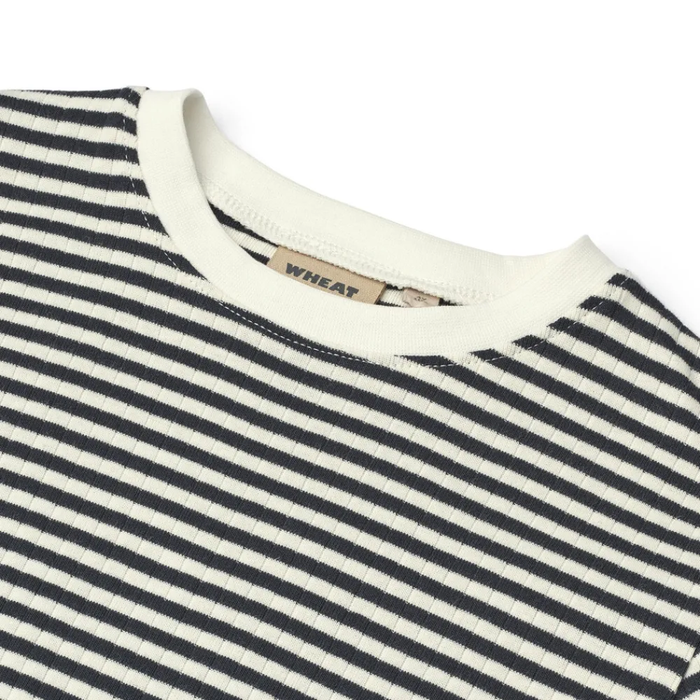 Wheat Kortærmet T-shirt Fabian - 9432- T-Shirts & Toppe