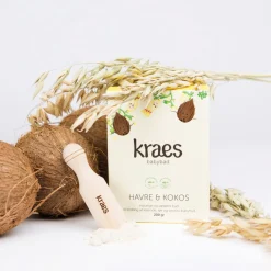 KRAES Babybad med havre/kokos 200 g.- Tilbehør Til Bad & Pleje
