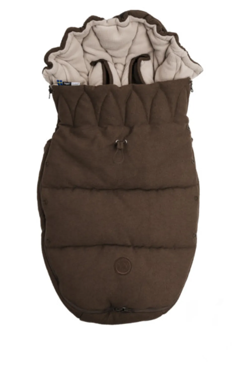 Najell Kørepose - Bouclé Espresso- Køreposer