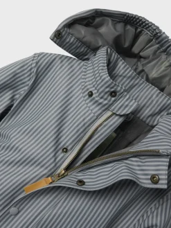 Lil' Atelier Ladry10 Regnsæt - Ultimate Grey- Regntøj