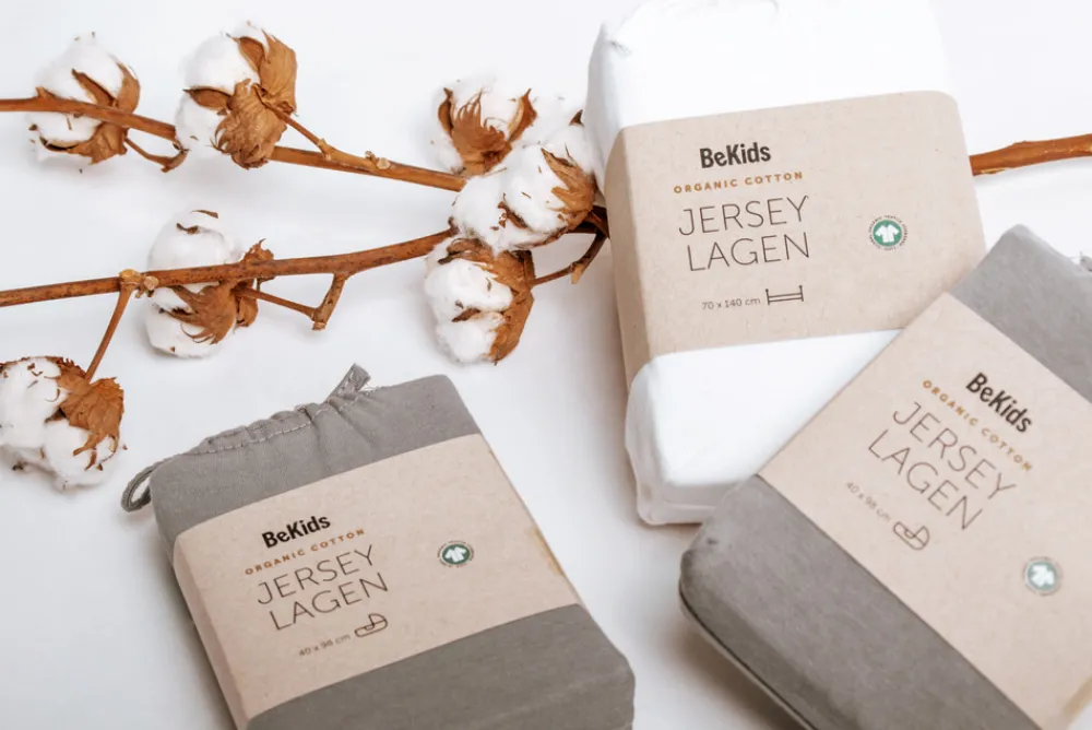BeKids Lagen juniorseng 70x140 - grå-Børn Lagner & Vådliggerlagner