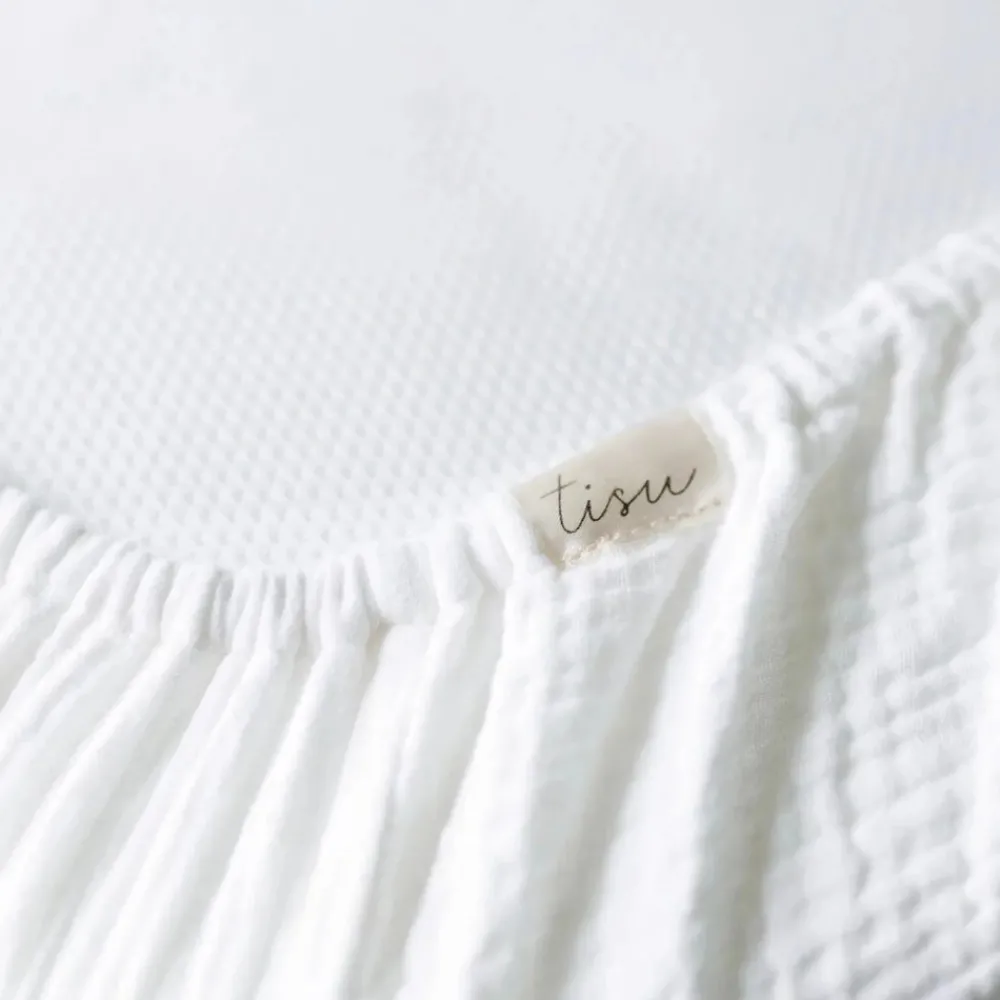 TISU Lagen 60x120 cm. - cream-Børn Lagner & Vådliggerlagner