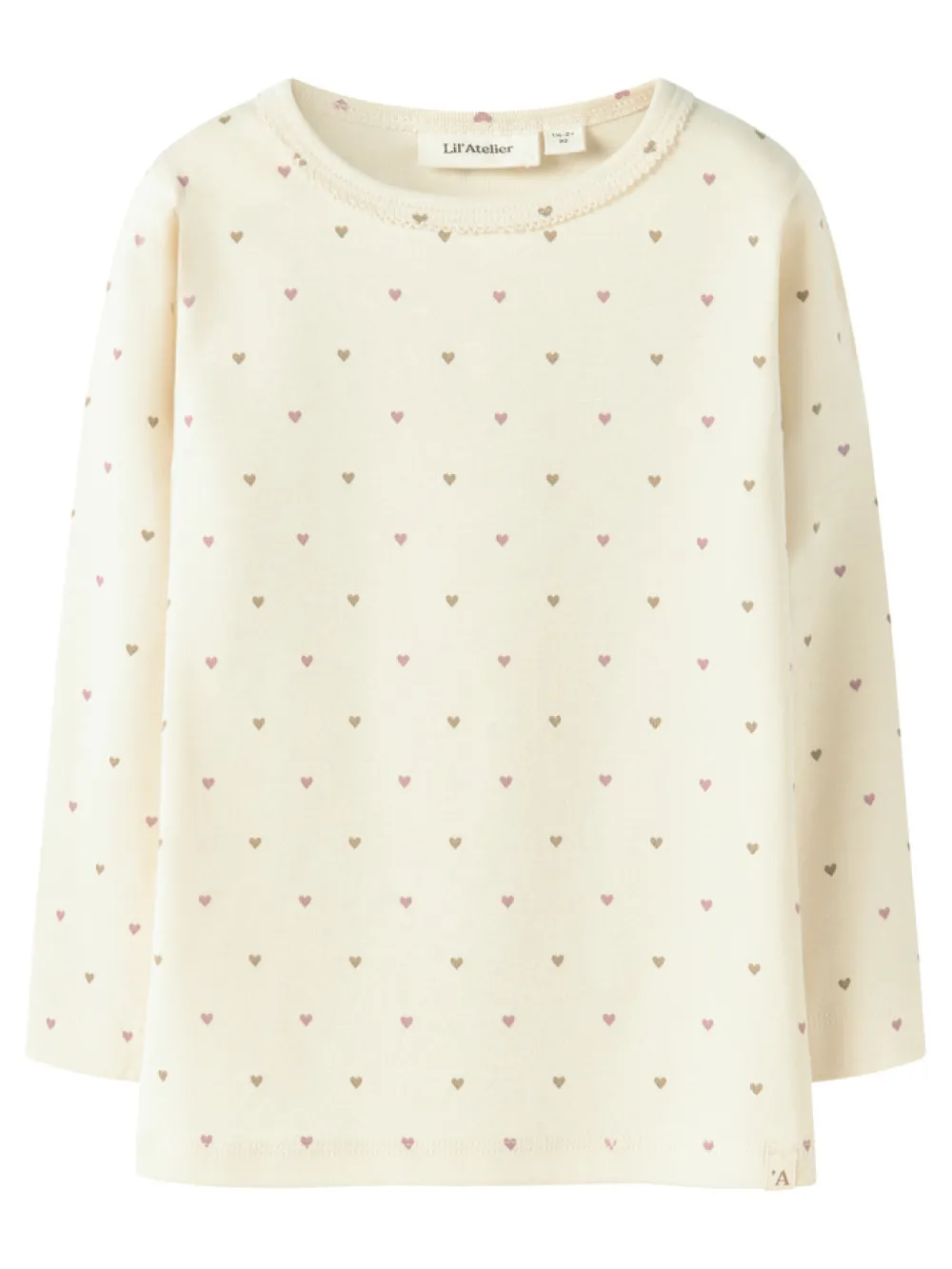 Lil' Atelier Lalo Tig Bluse - Turtledove- Bluser