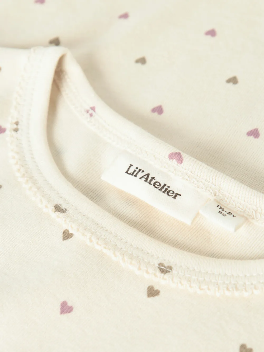 Lil' Atelier Lalo Tig Bluse - Turtledove- Bluser