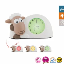 ZAZU Lampe/Sleep Trainer Sam - Brun-Børn Lamper