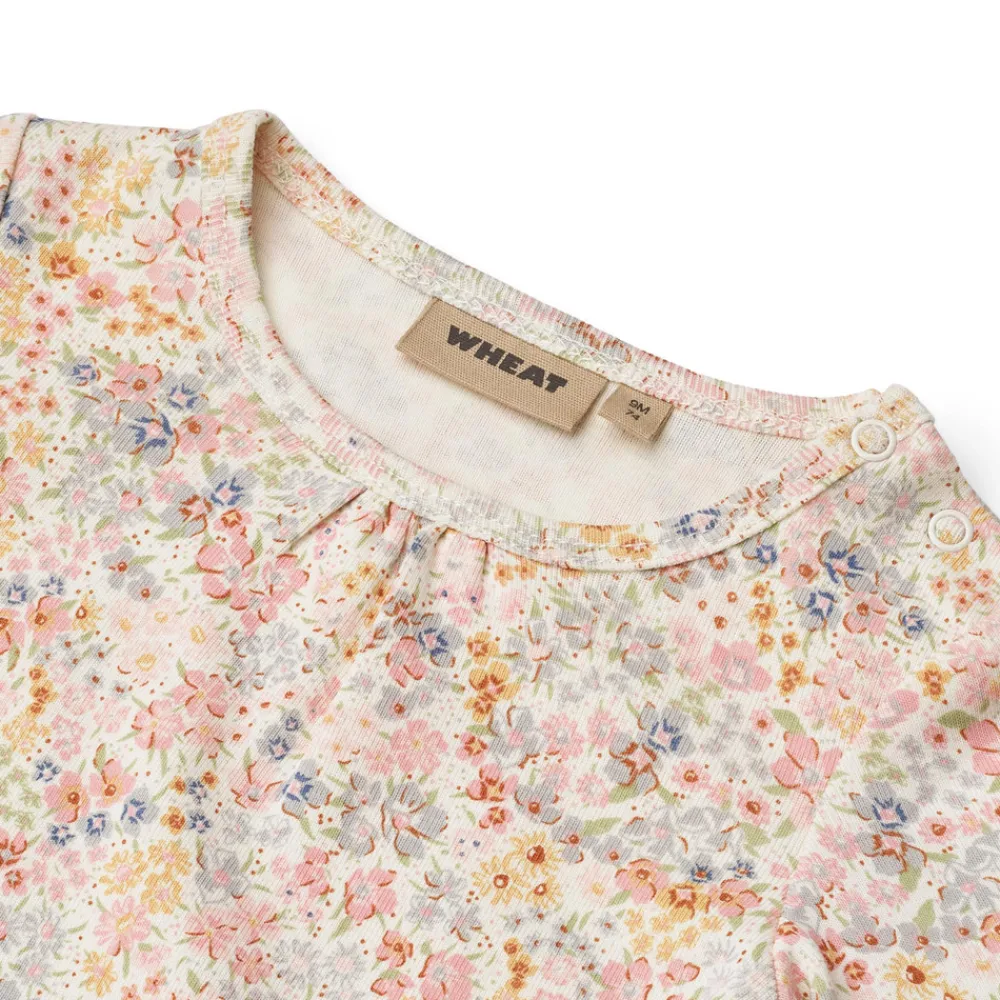 Wheat Langærmet Body Elmine - 9418- Bodystocking Langærmet