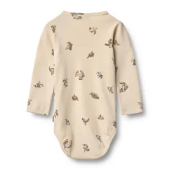 Wheat Langærmet Body Freddie - 9413- Bodystocking Langærmet