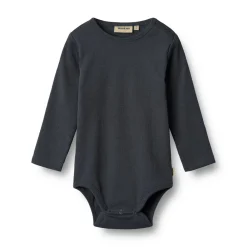 Wheat Langærmet Rib Body Spencer - 1432- Bodystocking Langærmet