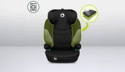 Lionelo Lars i-size - black grey- Autostole 100-150 Cm (4-12 År)