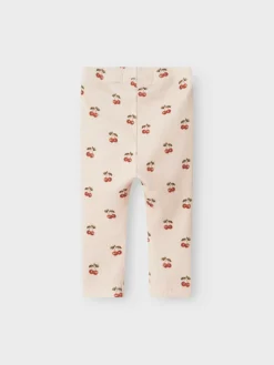 Lil' Atelier Lavo elf slim legging - SILVER PEO- Leggings