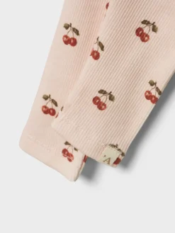 Lil' Atelier Lavo elf slim legging - SILVER PEO- Leggings