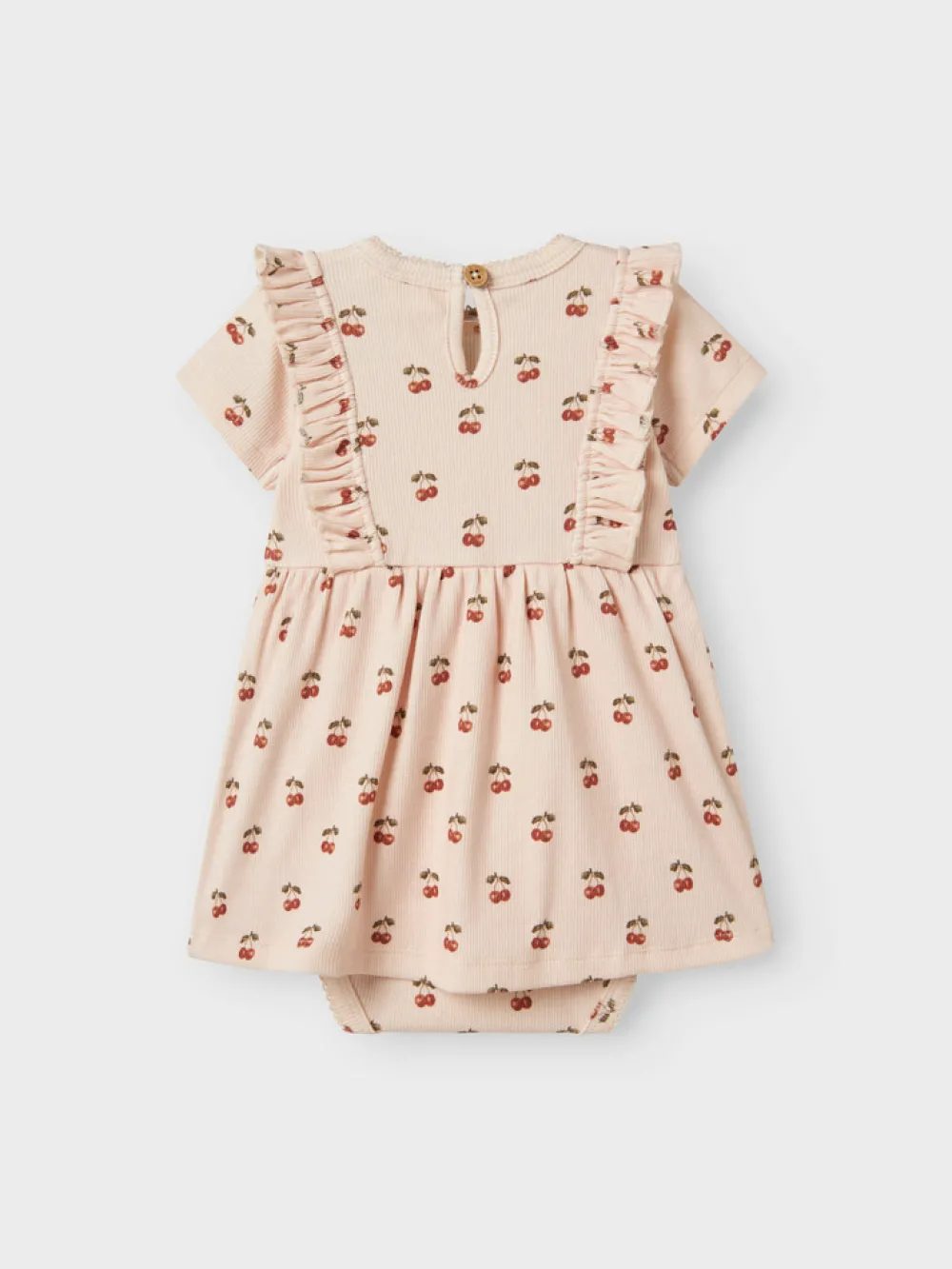 Lil' Atelier Lavo Ena Kortærmet Body Kjole - SILVER PEO- Kjoler