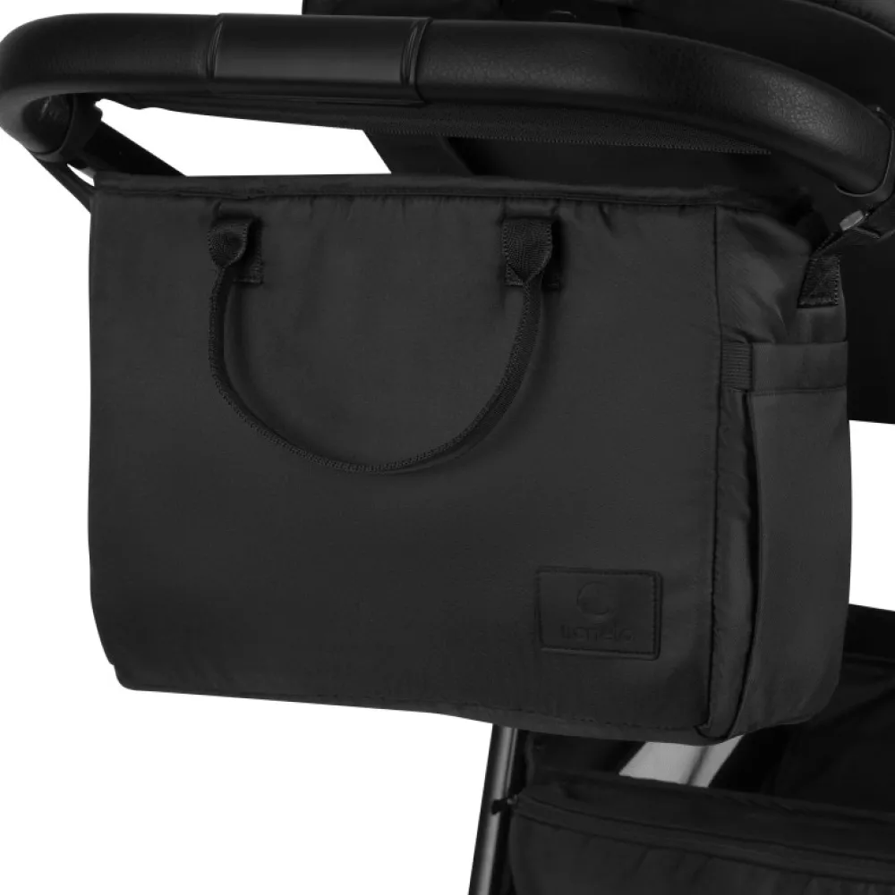 Lionelo Layla 3i1 - black onyx- Kombivogne Med Flade Sæder|Vognpakker