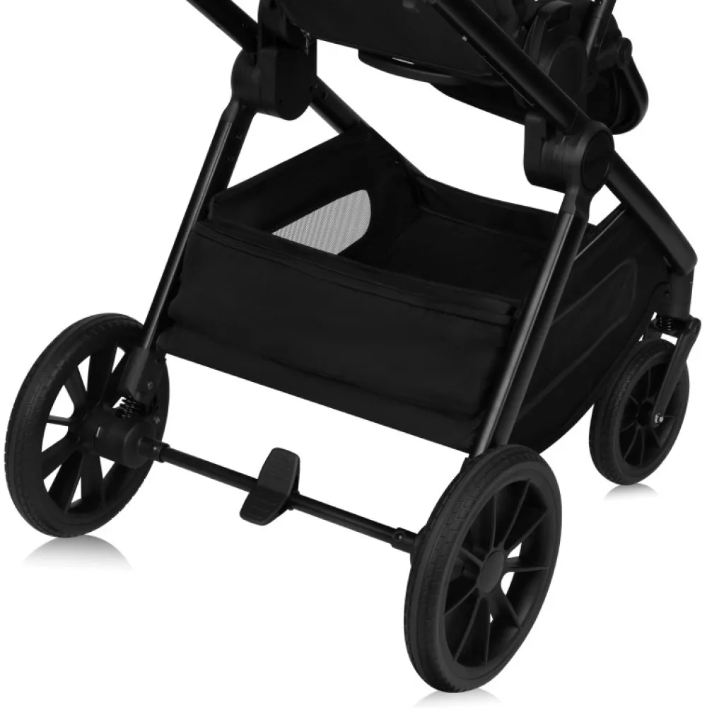 Lionelo Layla 3i1 - black onyx- Kombivogne Med Flade Sæder|Vognpakker