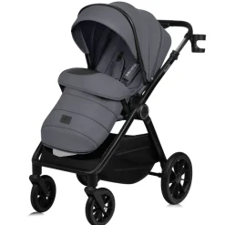 Lionelo Layla 3i1 - grey stone- Kombivogne Med Flade Sæder|Vognpakker