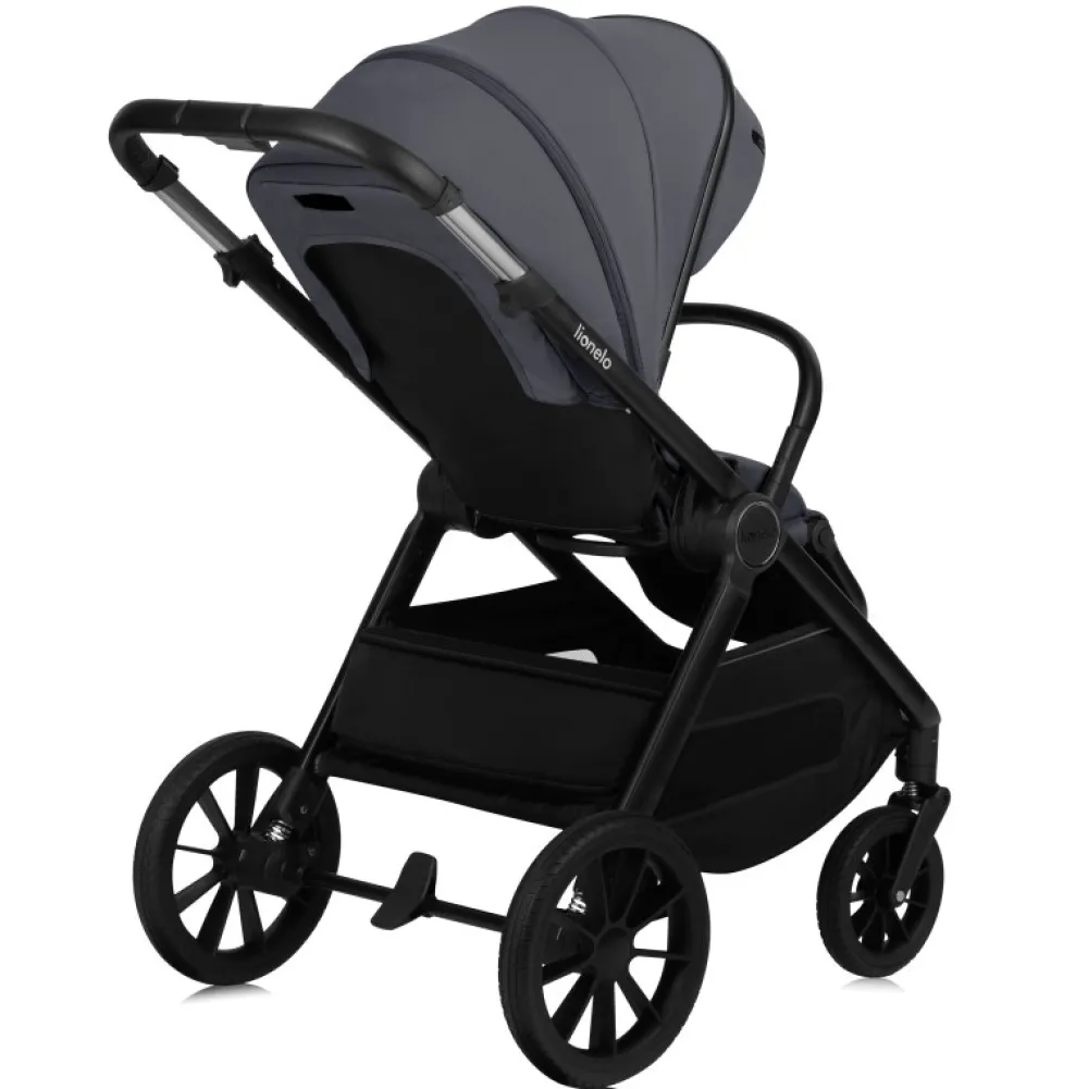 Lionelo Layla 3i1 - grey stone- Kombivogne Med Flade Sæder|Vognpakker