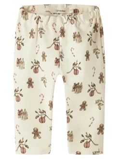 Lil' Atelier Layo Gan Bukser - Turtledove- Juletøj|Bukser