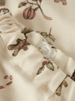 Lil' Atelier Layo Gan Bukser - Turtledove- Juletøj|Bukser