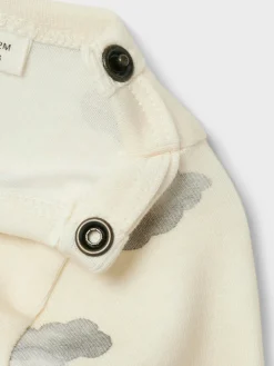 Lil' Atelier Layo Kim Langærmet Slim Body - TURTLEDOVE- Bodystocking Langærmet