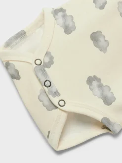 Lil' Atelier Layo Kim Langærmet Slim Body - TURTLEDOVE- Bodystocking Langærmet