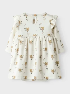 Lil' Atelier Layo Langærmet Bodykjole - COCONUT MI- Kjoler