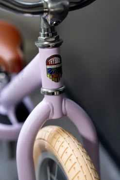 Trybike Løbecykel, 2 hjulet, Vintage Lilla- Løbecykler & Cykler