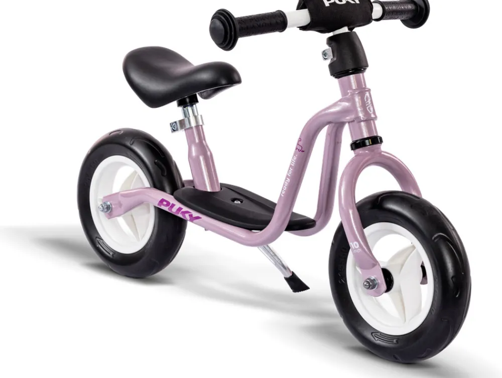 PUKY Løbecykel - LR M perlemorspink - med støttefod- Løbecykler & Cykler
