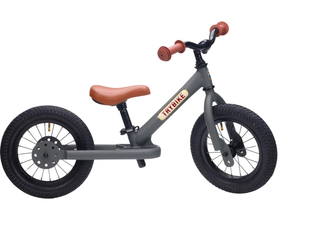 Trybike Løbecykel, 2-hjulet, Antracit grå- Løbecykler & Cykler