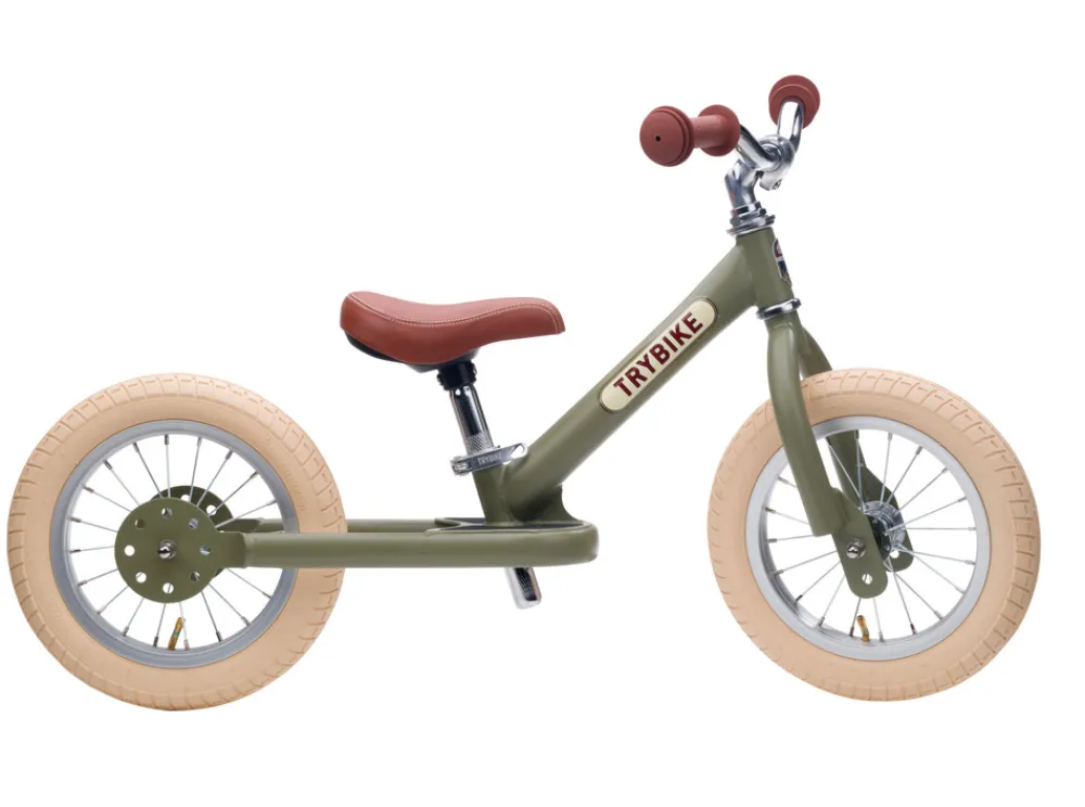 Trybike Løbecykel, 2-hjulet, Vintage grøn- Løbecykler & Cykler