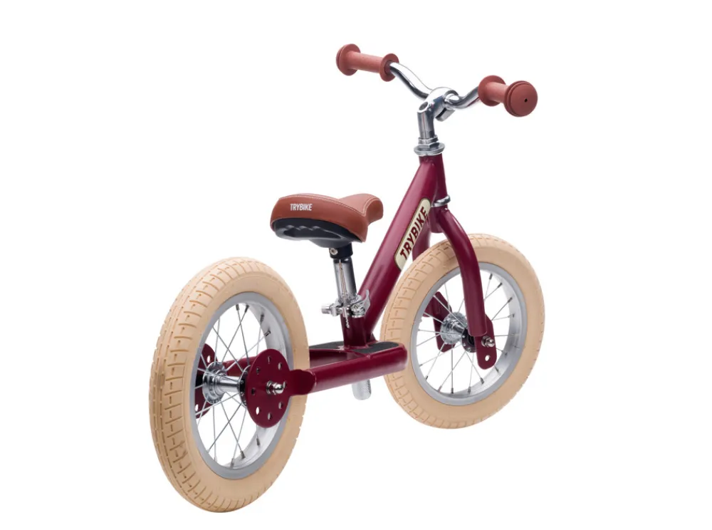 Trybike Løbecykel, 2-hjulet, Vintage rød- Løbecykler & Cykler