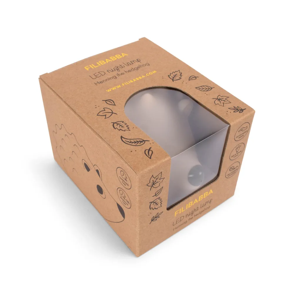 Filibabba LED natlampe - Pindsvinet Henning-Børn Lamper