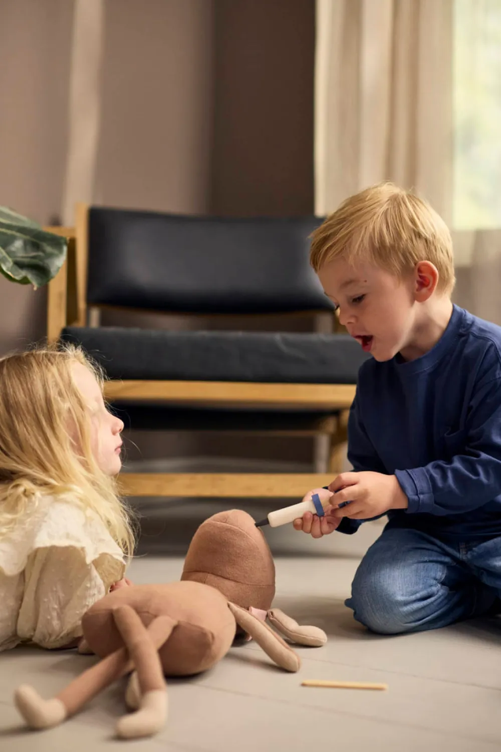 Filibabba Legekuffert - Doktorsæt i træ- Rolleleg