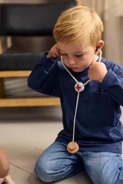 Filibabba Legekuffert - Doktorsæt i træ- Rolleleg