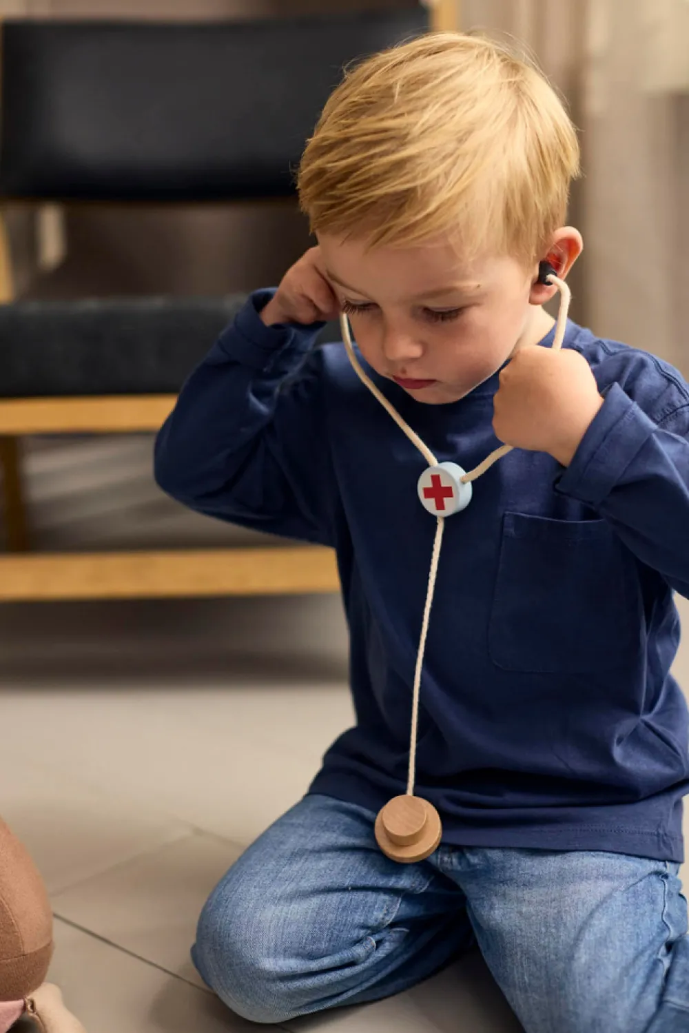 Filibabba Legekuffert - Doktorsæt i træ- Rolleleg