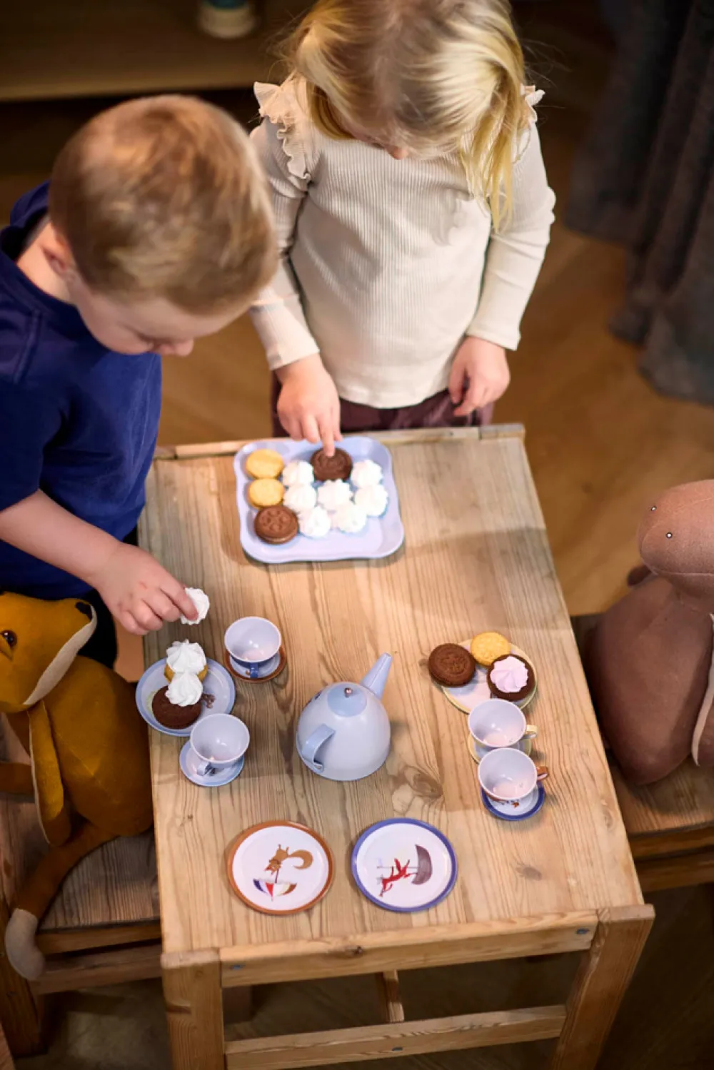 Filibabba Legekuffert - Teselskab til 4- Køkkenleg